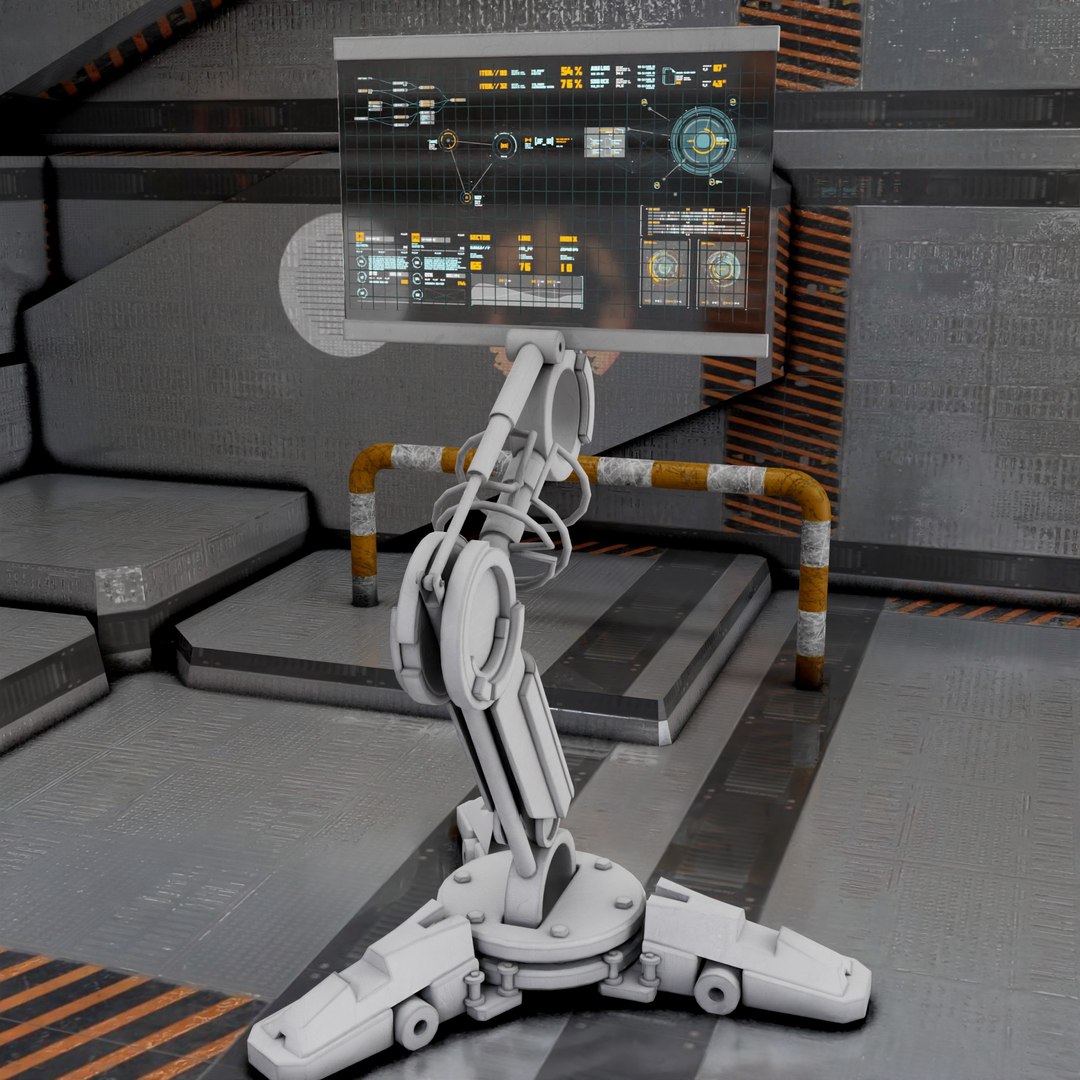 Scifi Computer Model - TurboSquid 1976523