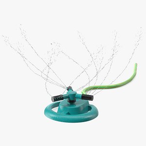 3D Garden Lawn Sprinkler with Trickles Water