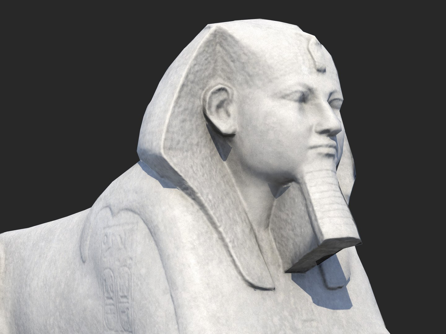Crystal Palace Sphinx Low-poly model - TurboSquid 1900954