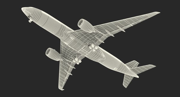 Airbus a350-900 generic rigged 3D model | 1147327 | TurboSquid