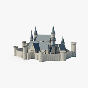 Castle Kit Bash 3D model
