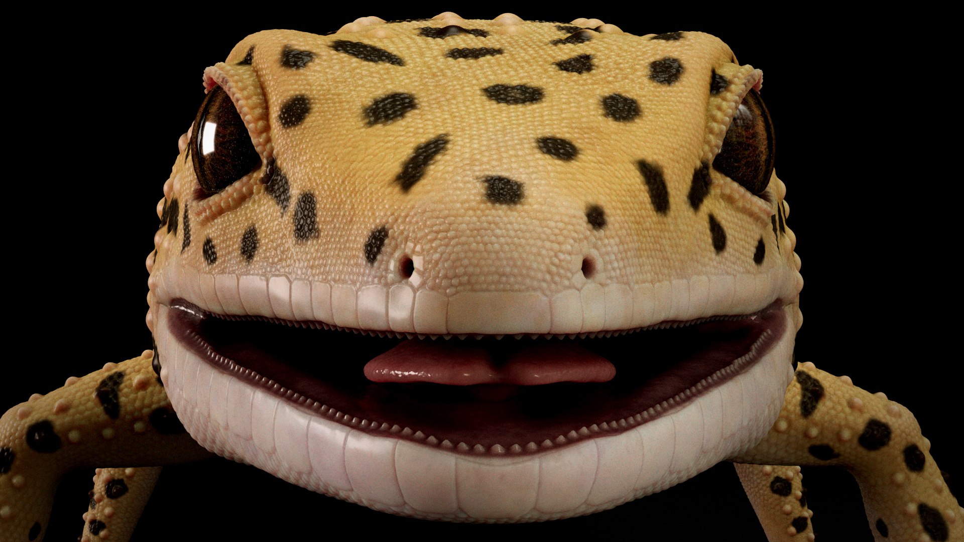 HQ Leopard Gecko 3D model https://p.turbosquid.com/ts-thumb/3l/CM0EBf/cY/s3copy/jpg/1754803475/1920x1080/fit_q87/0422d8195ce5aa91b4b6f465e94246a3acf98398/s3copy.jpg