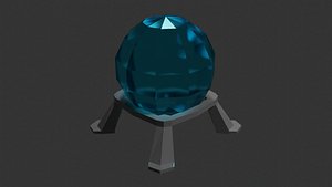 Lowpoly Fortune Teller Ball