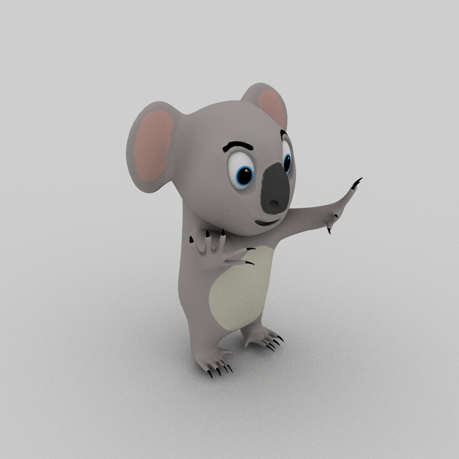 3D Koala - TurboSquid 1775286