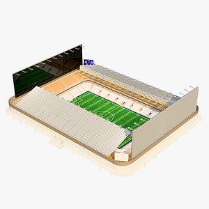 Soccer Stadium 3D model