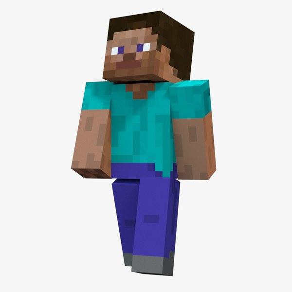 3D Minecraft Steve - TurboSquid 1920992