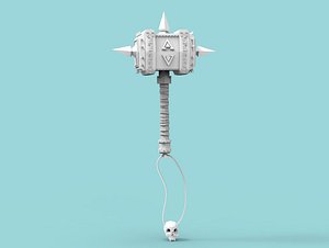 martillos personaje juegos 3D