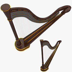 3D Harp model