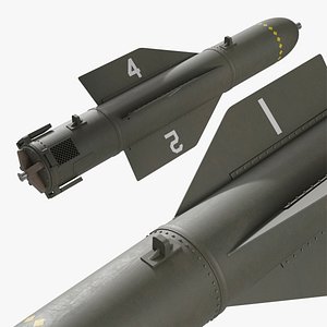 AN-M66 2000 lb Aerial Bomb Dark Green