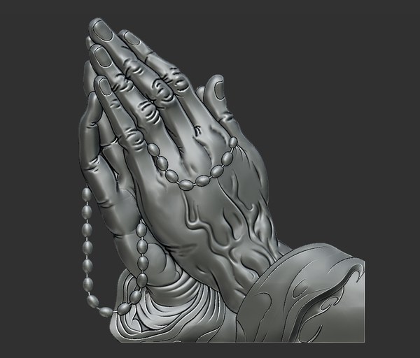 3D praying hands - TurboSquid 1608332