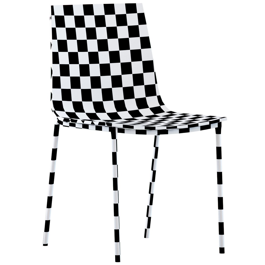 CB2 Chiaro Chair model - TurboSquid 2163628