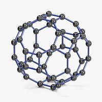 Buckminsterfullerene Molecule Structure