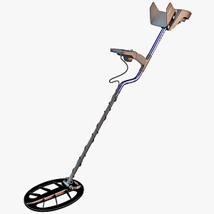 fisher f75 metal detector 3d c4d