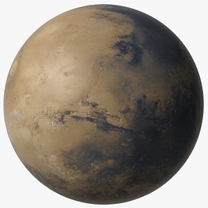 3D mars planet v2