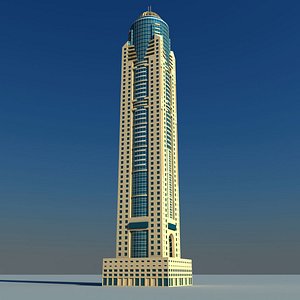 3d max marriott harbour dubai