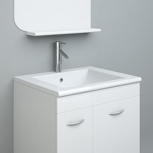 Inter ceramic ICC 6046 W wash-basin