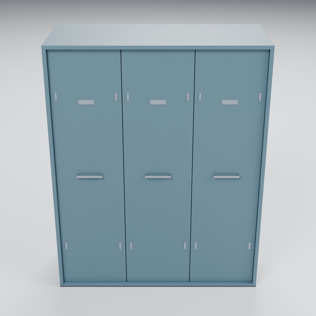 Painted Steel Storage Locker Bank - 1440 x 625 x 1800 mm 3D model https://p.turbosquid.com/ts-thumb/3l/fc0Y1e/4T/turntable/jpg/1788951360/1920x1080/turn_fit_q99/5305ea7f35c1e4d220830647fd3c3961ce968df9/turntable-1.jpg