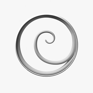 3D Stairway spiral - Casa Batllo - Gaudi model