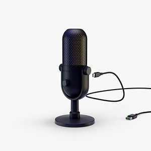 3D RAZER SEIREN V3 CHROMA model