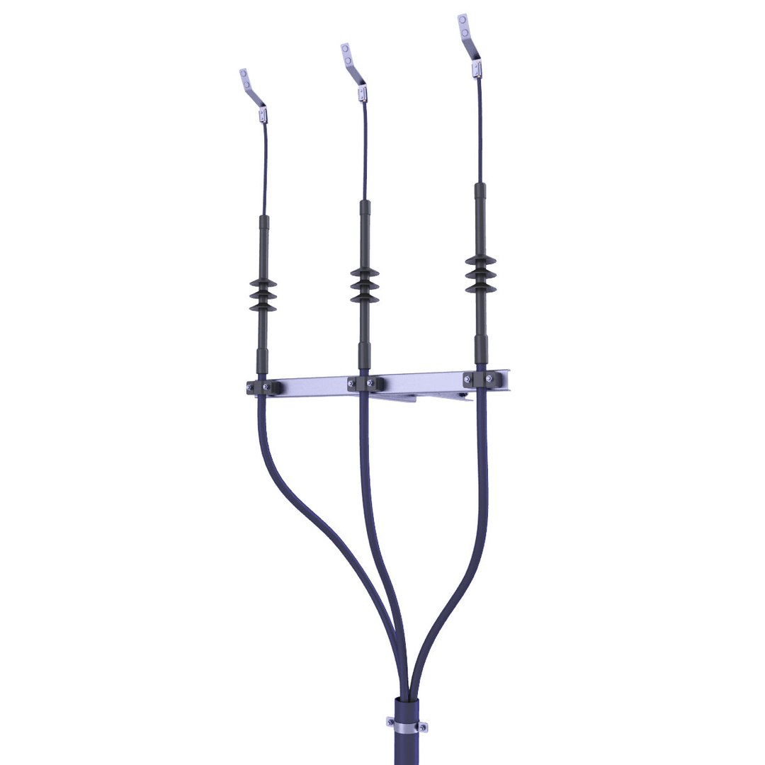 MV Pole Insulator 393D模型 TurboSquid 2098053