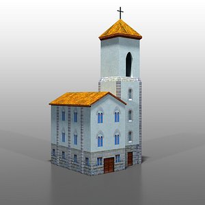 church 3d model