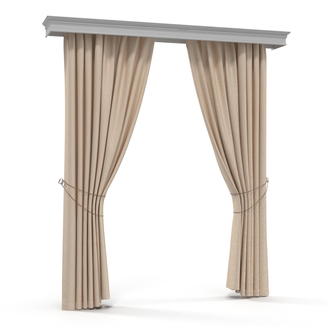 Curtain 7 3D model preview