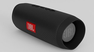 3D jbl speaker model