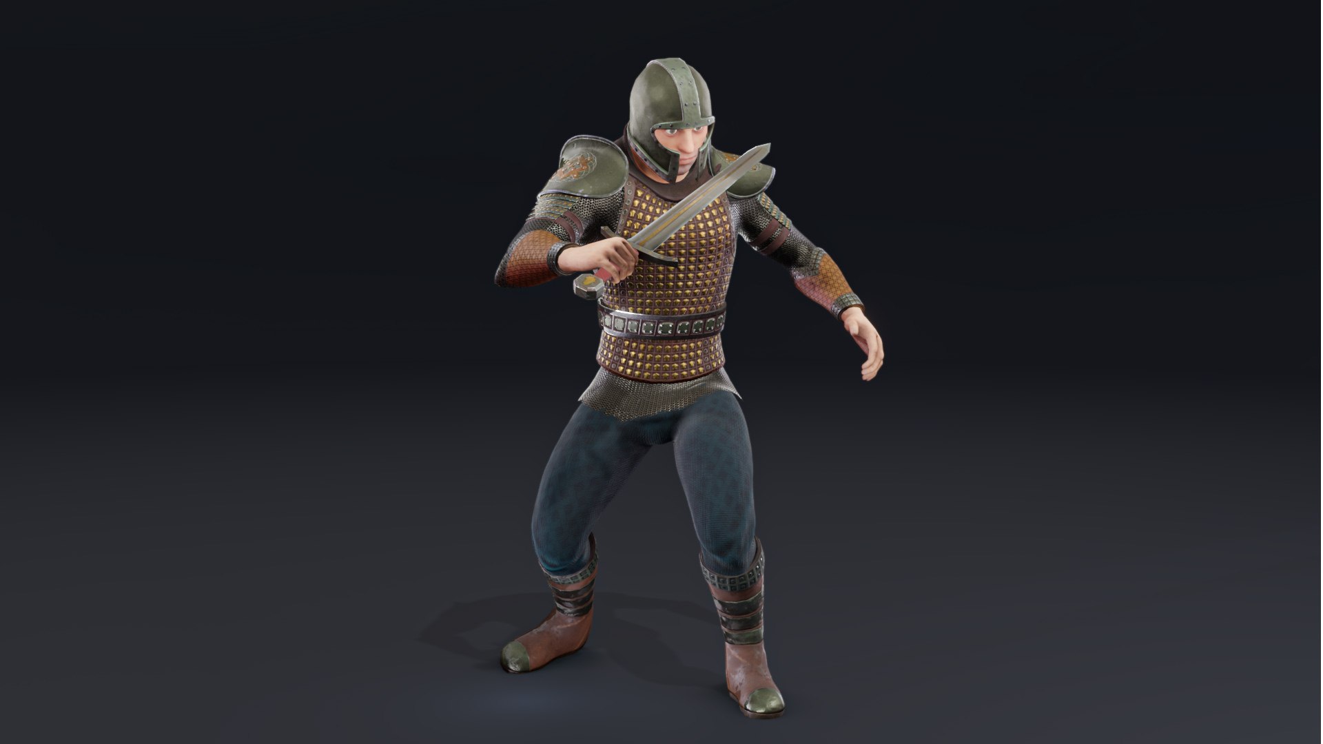 Taran Warrior 3D Model - TurboSquid 1718877