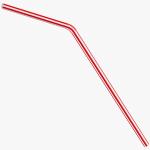 3D model Straw