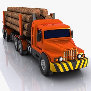 Cartoon Log Carrier LHV