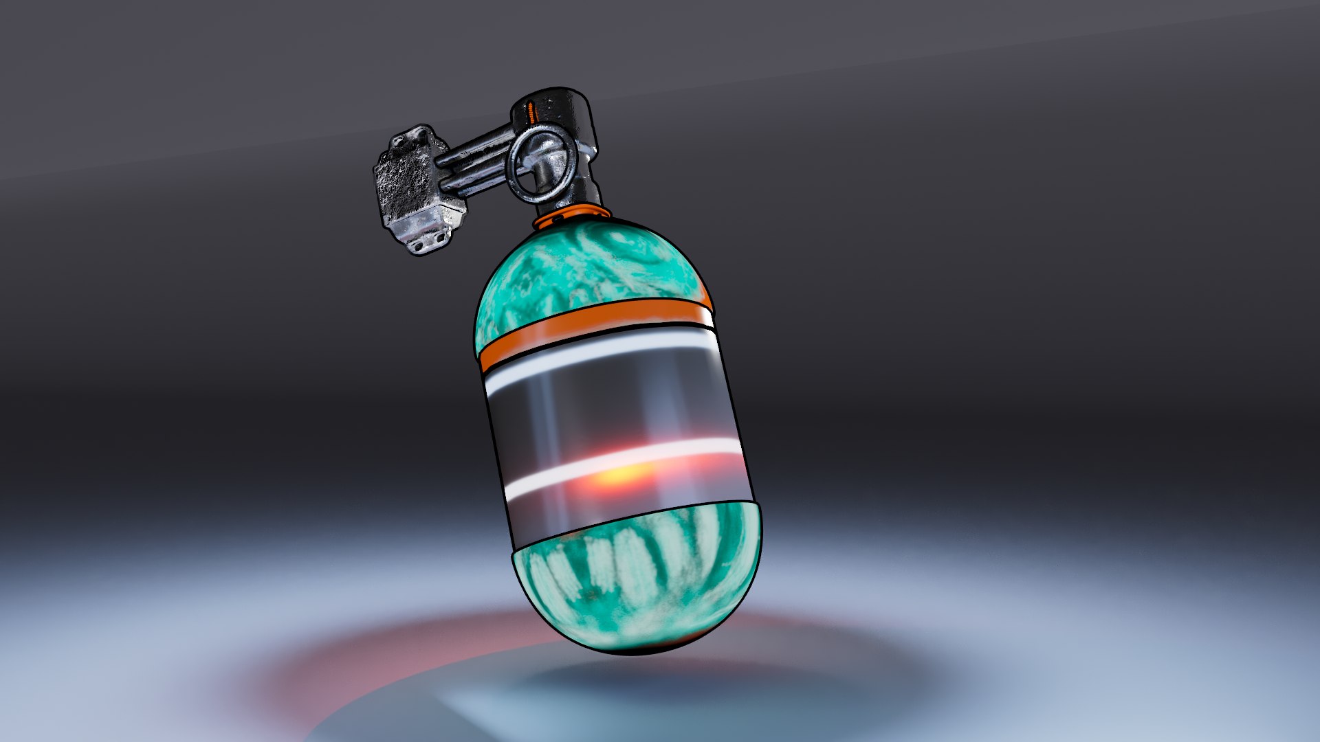 Cartoon Grenade Model TurboSquid 1954519