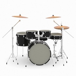 Drum kit 3D model