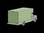 Moving truck Low Poly