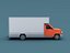 Moving truck Low Poly