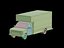 Moving truck Low Poly