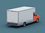 Moving truck Low Poly