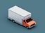 Moving truck Low Poly