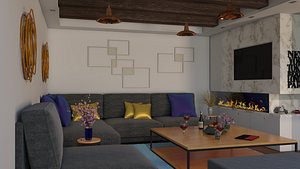 dining and living room