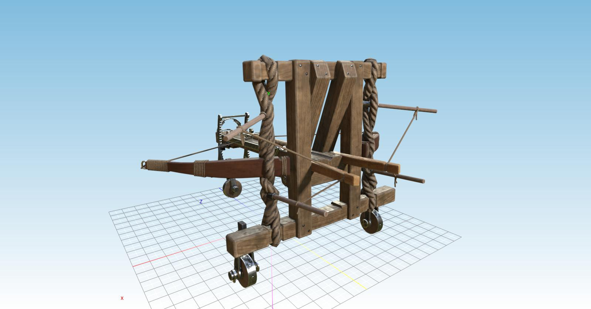 3D Model Arrow Ballista - TurboSquid 1351862