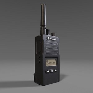 3D model 3D Model of CB Radio Motorola XT 460