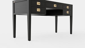3D Centerville desk black