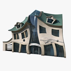 Crooked House 3D model