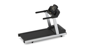 3D model Life Fitness Treadmill Activate