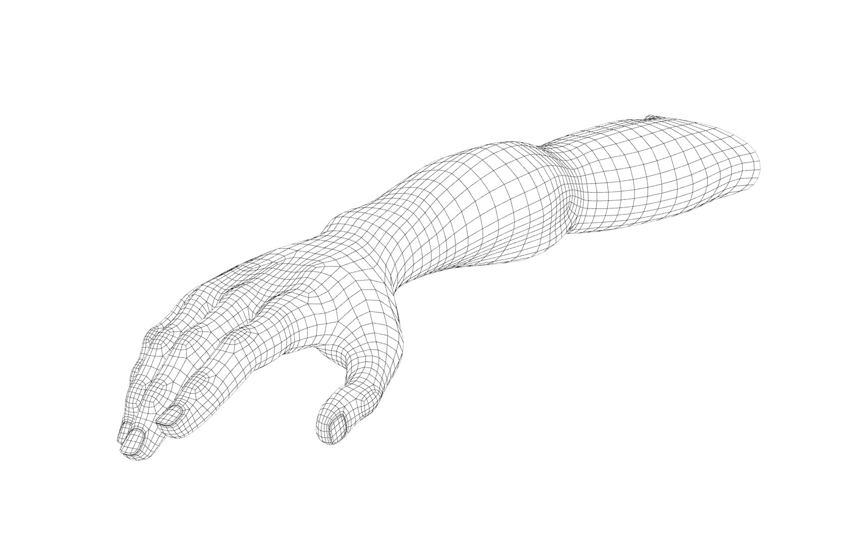 3d model basic male