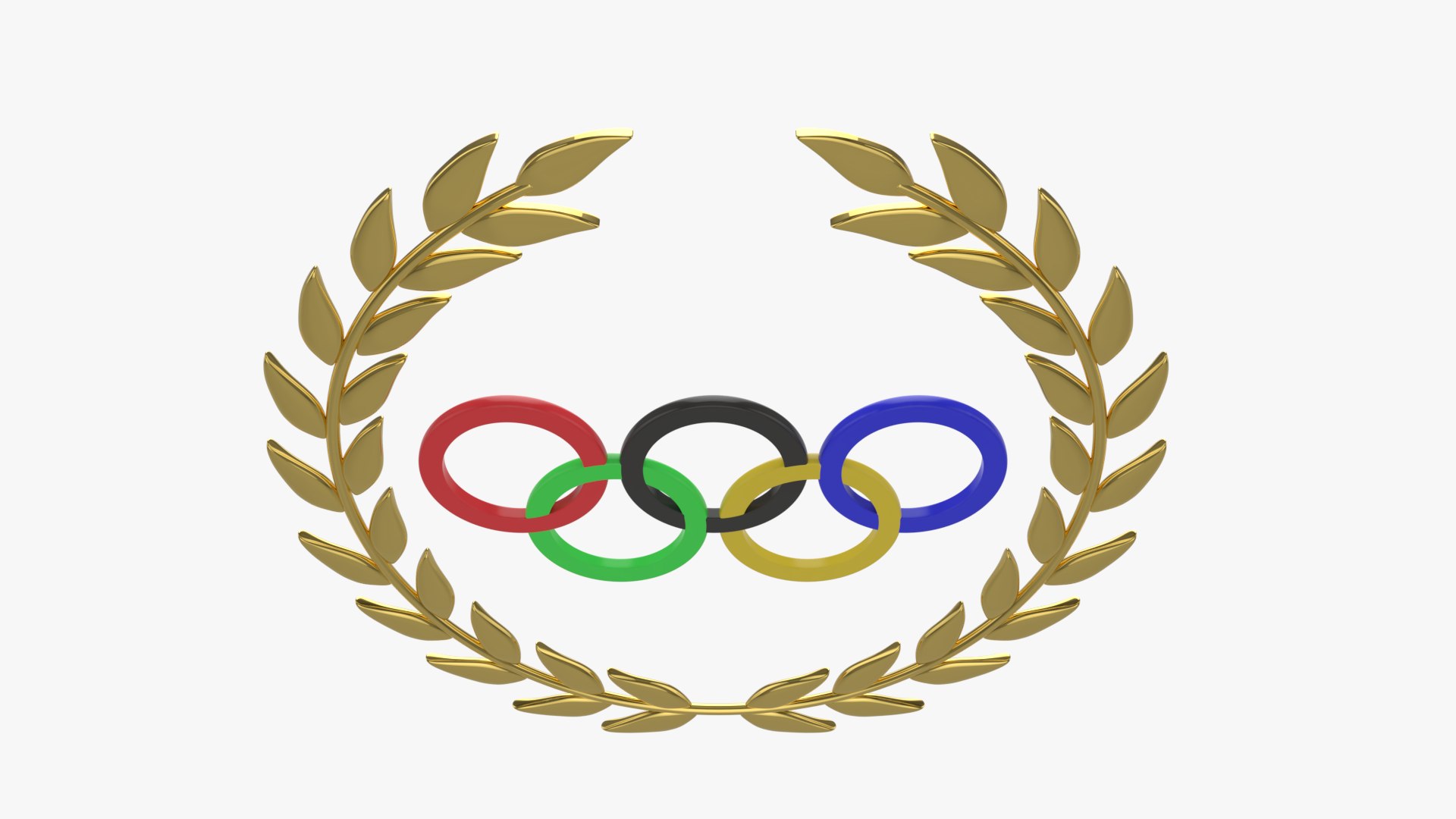 Olympic Games Rings 3D Model - TurboSquid 1614113