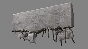 3D model Concrete Debris 08 v2