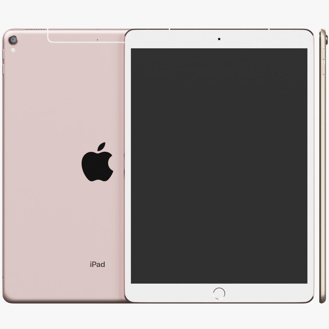 3D Apple IPad Pro 10-5inch 2017 Wifi And Cellular Tablet
