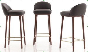 Bar Stool with Cushions