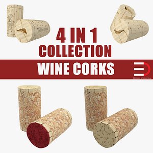 3D wine corks