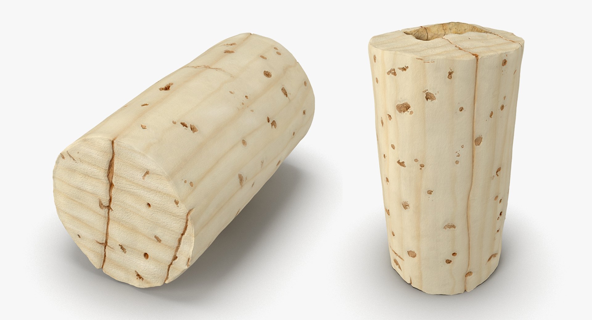 3D Wine Corks - TurboSquid 1207639